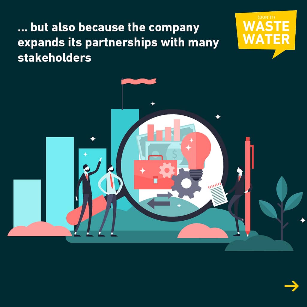 Xylem is expanding into many new stakeholders' partnerships