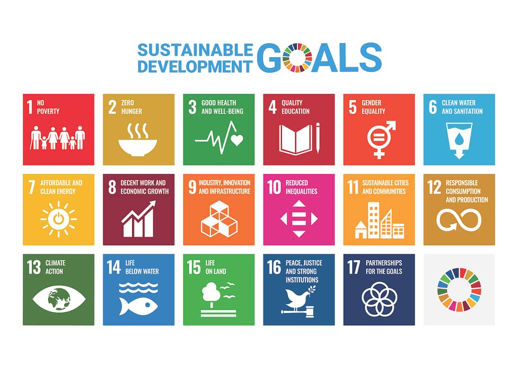 The Sustainable Development Goals were set by the United Nations in 2015 to be met in 2030. SDG6 is the one commonly followed by the Water Industry.