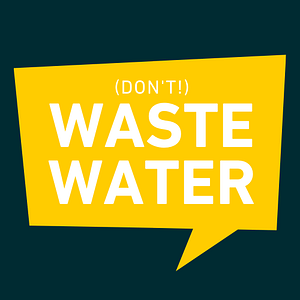 (don't) Waste Water! (Logo) (don't) Waste Water Logo
