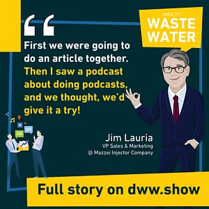 Telling water stories could have been an article but it became a podcast!