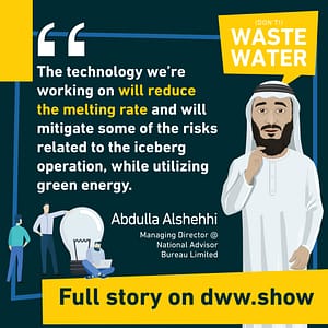 Abdulla Alshehhi's iceberg towing technique will reduce the melting rate. Hence give a chance to green the Dubai desert
