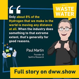 Only about 8% of the Hydrogen that we make in the world is moving any distance at all. So how could it be a transportation solution that would solve decarbonization problems?