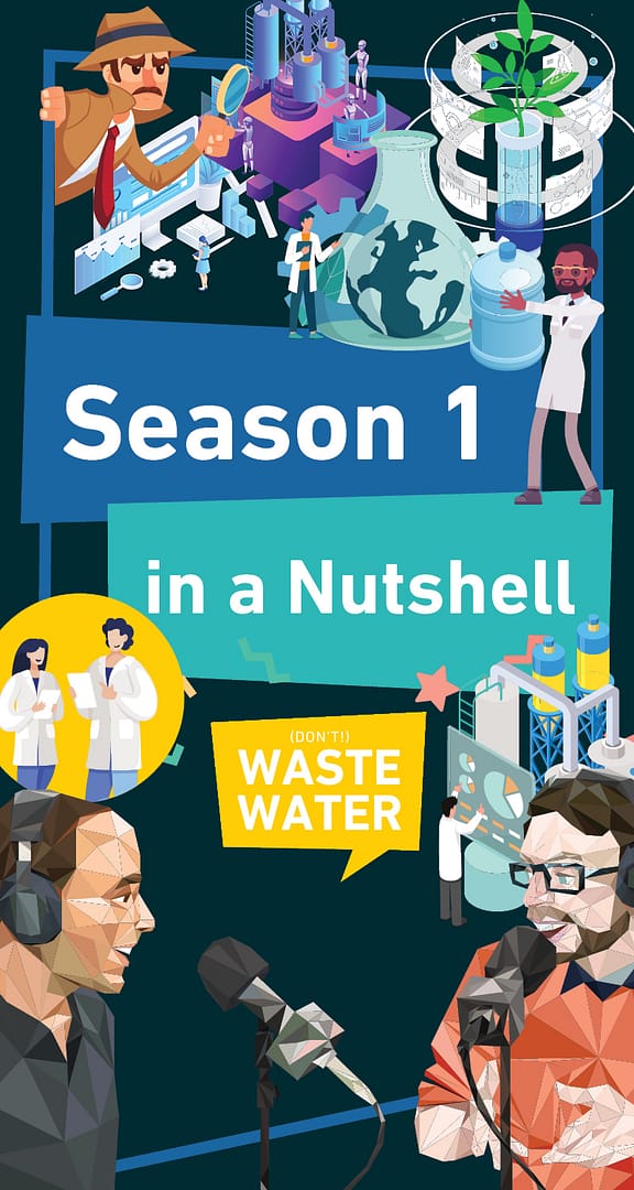 Book Cover Don't Waste Water Season 1 Book Cover: Don't Waste Water Podcast, Season 1 in a nutshell