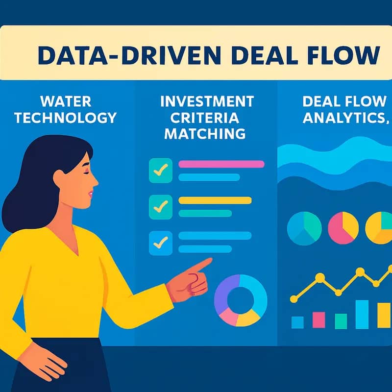 Aqualateral’s investment team analyzing water technology opportunities