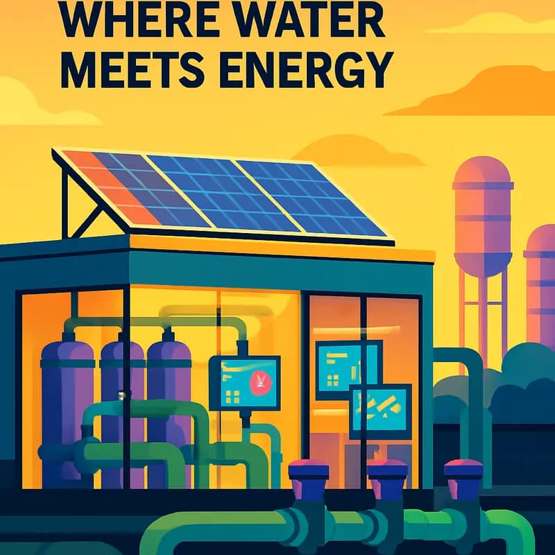 Bluewater’s investment focus spans advanced water treatment, renewable energy, and digital optimization
