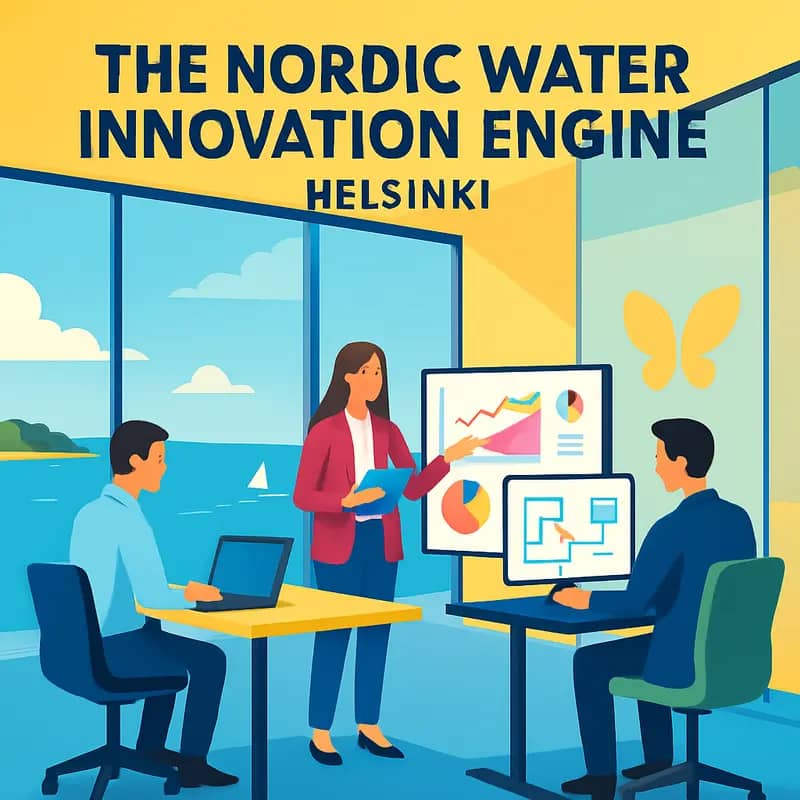 Butterfly Ventures’ Helsinki headquarters, where water technology investments take flight