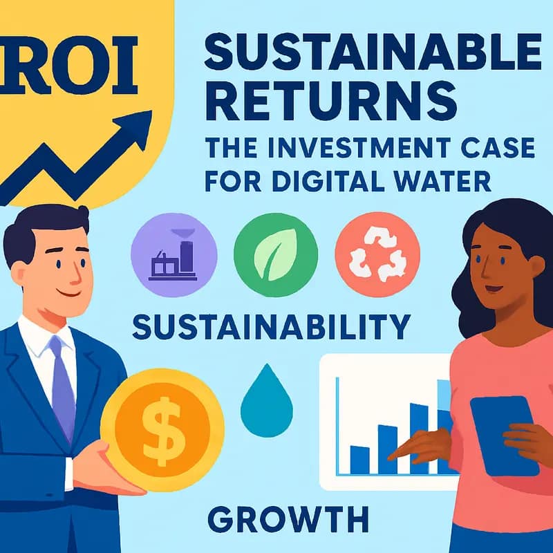 Digital twin technology providing real-time insights into water facility operations