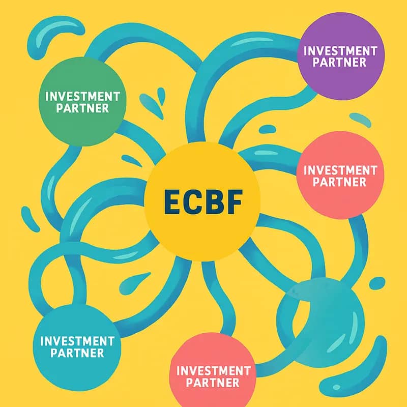 ECBF’s investment structure visualization