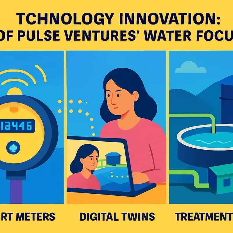 EDF’s investment team analyzing water technology opportunities