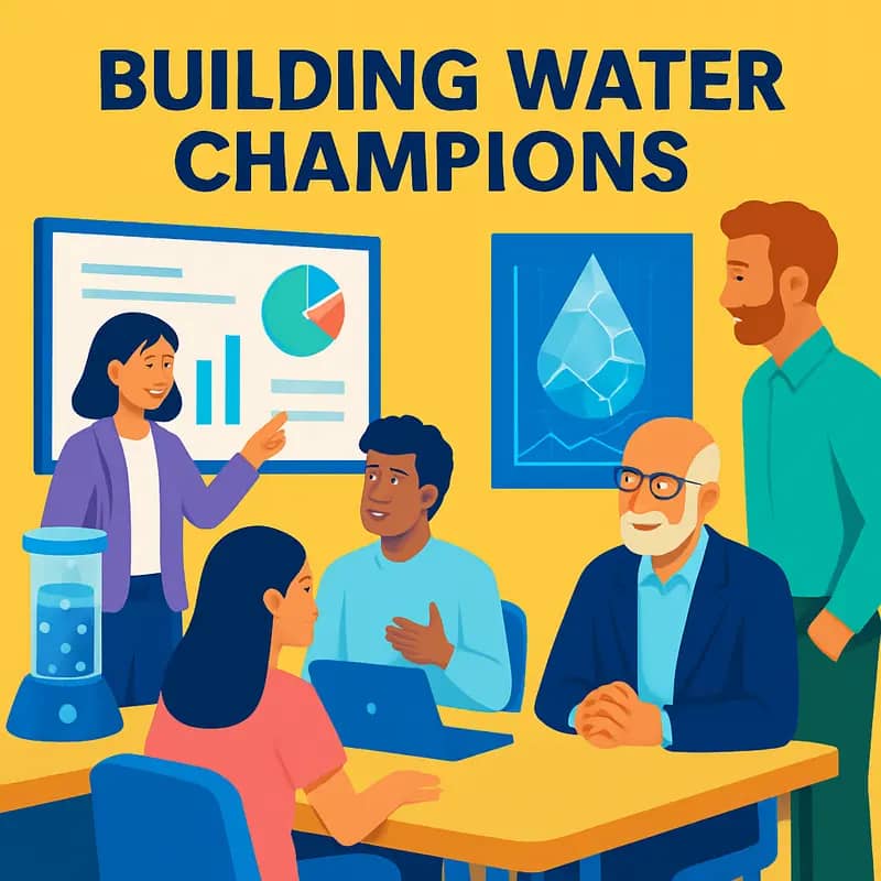 Levy Ventures’ investment team analyzing water technology opportunities