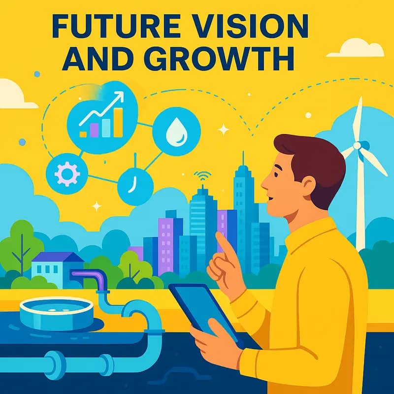 EQT’s strategic planning room showcasing water investment analytics