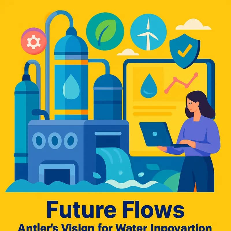 Entrepreneurs developing water technology solutions at Antler’s innovation hub