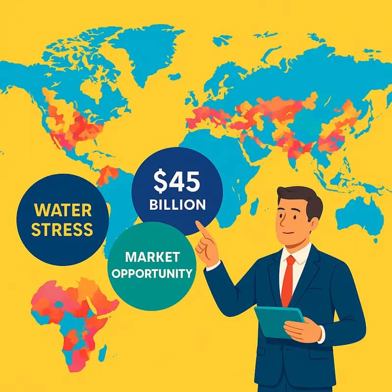 PureTerra’s investment team analyzing water technology opportunities