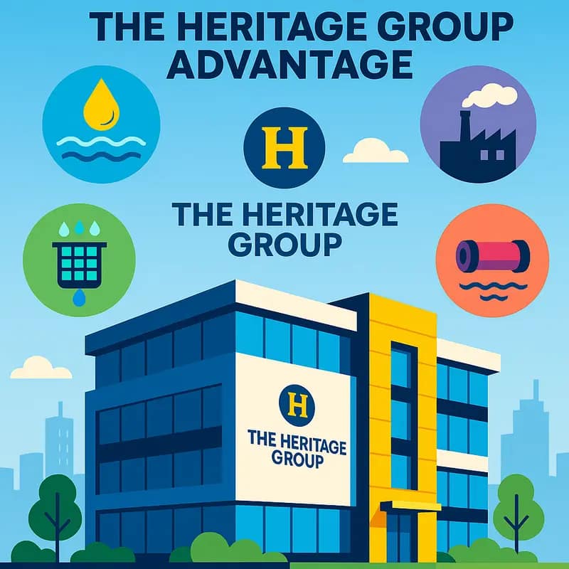 The Heritage Group’s Indianapolis headquarters, hub of water technology innovation