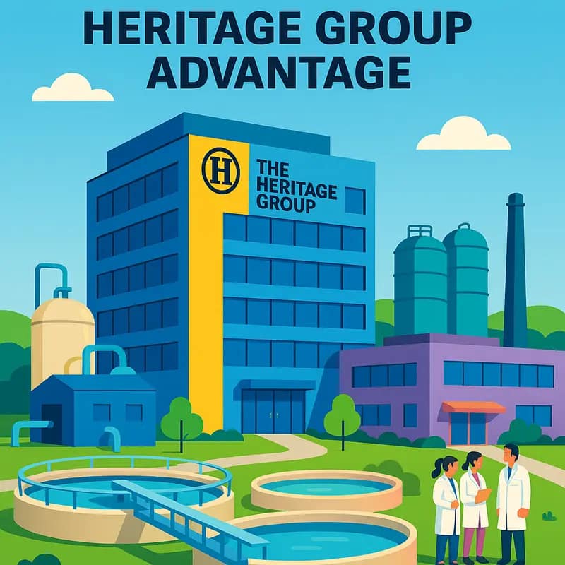 The Heritage Group’s Indianapolis headquarters, hub of water technology innovation
