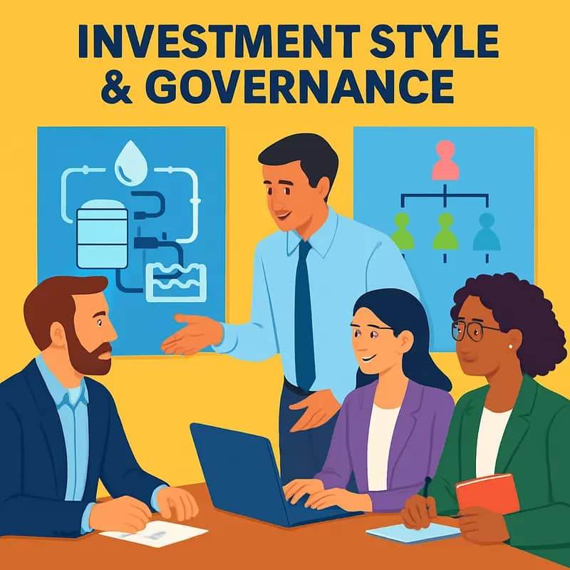 MEIF’s investment team analyzing water technology opportunities
