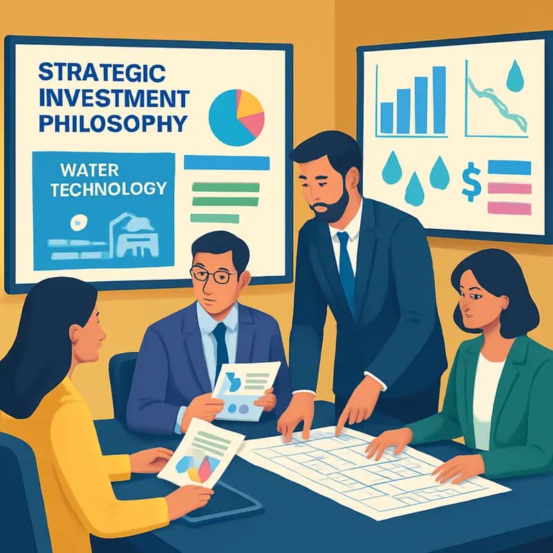 Levy Ventures’ investment team analyzing water technology opportunities