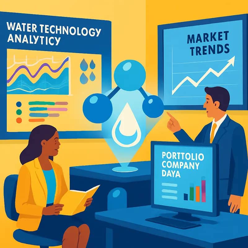 Levy Ventures’ investment team analyzing water technology opportunities