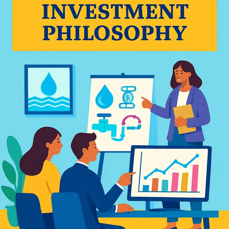 Mazarine’s investment team analyzing water technology opportunities