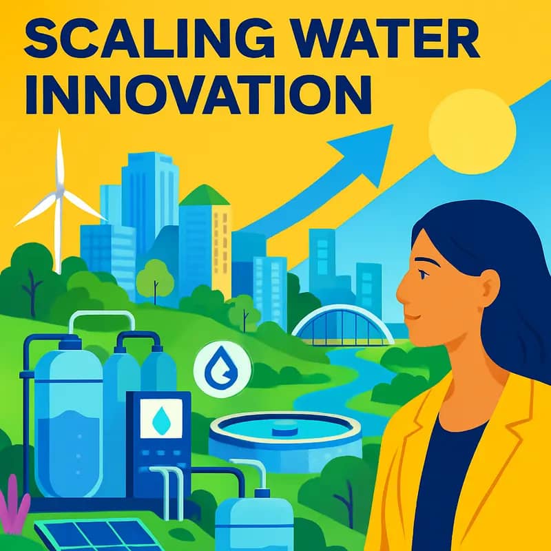 MEIF’s investment team analyzing water technology opportunities