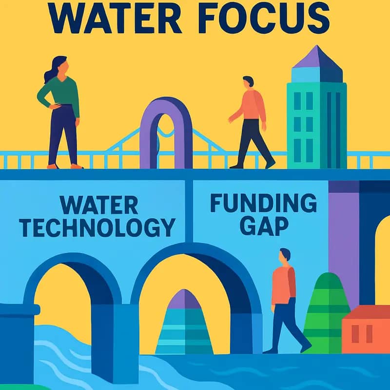 MEIF’s investment team analyzing water technology opportunities