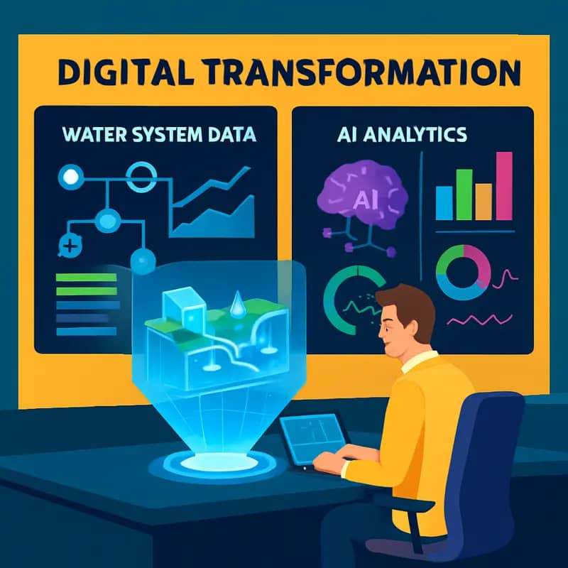Safar Partners’ investment team evaluating water technology innovations