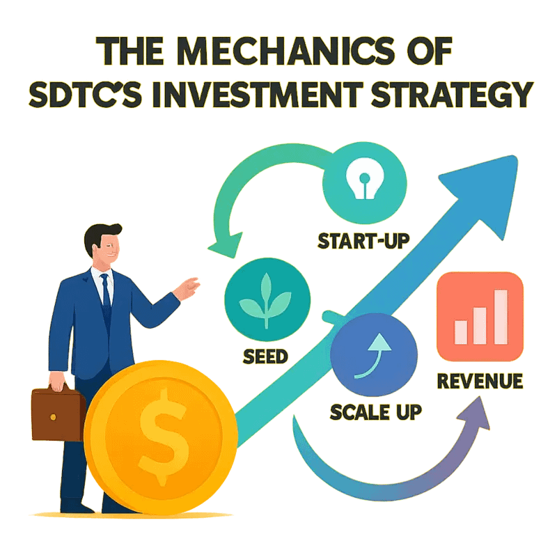 SDTC’s strategic investment pathway from seed to scale-up