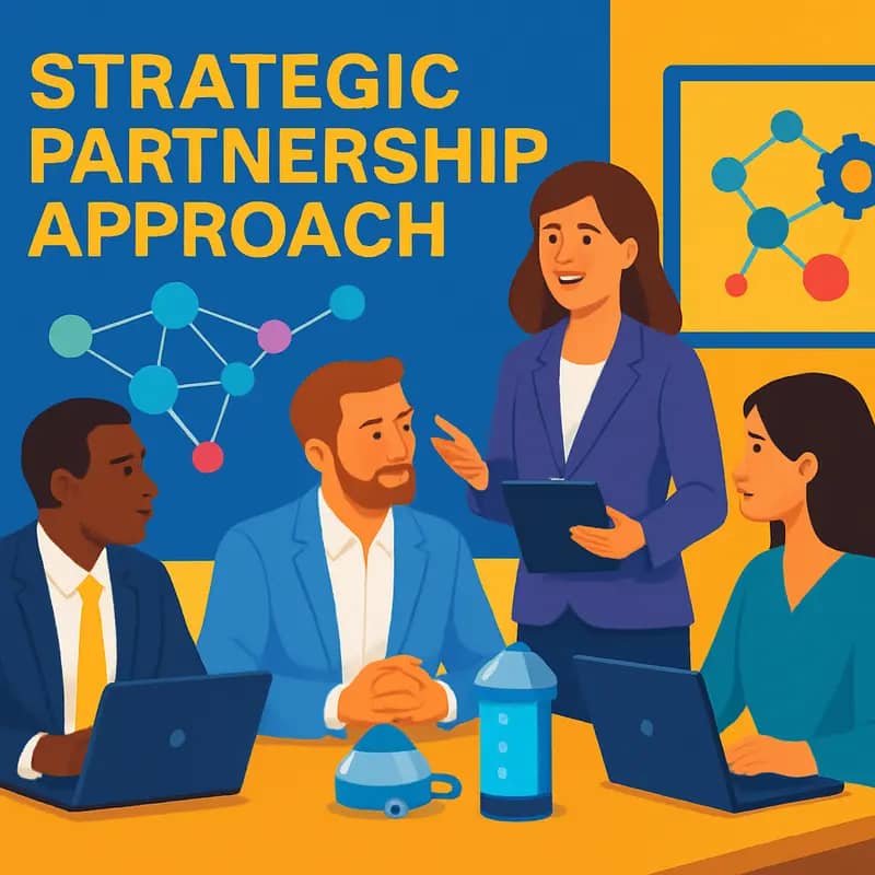 Mazarine’s investment team analyzing water technology opportunities