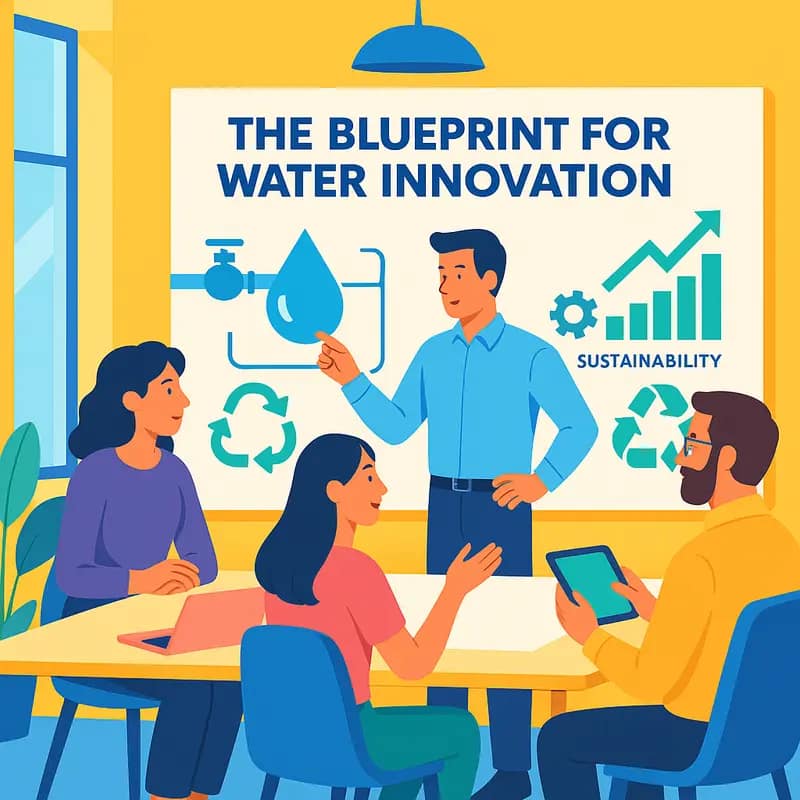 Entrepreneurs at work in Techstars’ water innovation lab