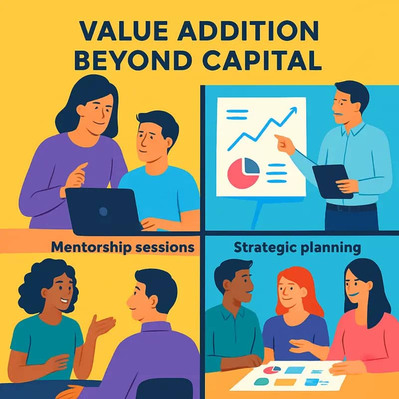 General Atlantic’s key investment criteria visualized as growth steps