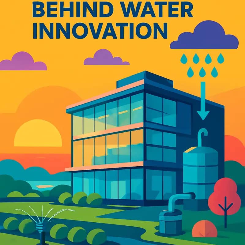 Vesta’s Lake Oswego headquarters showcasing innovative water management systems