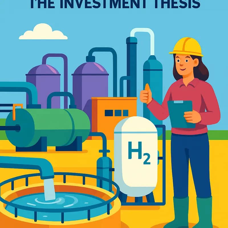 TSP Ventures team evaluating water treatment technology