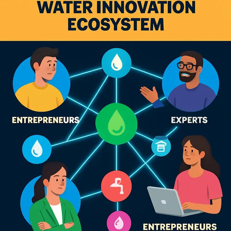 Aqualateral’s investment team analyzing water technology opportunities