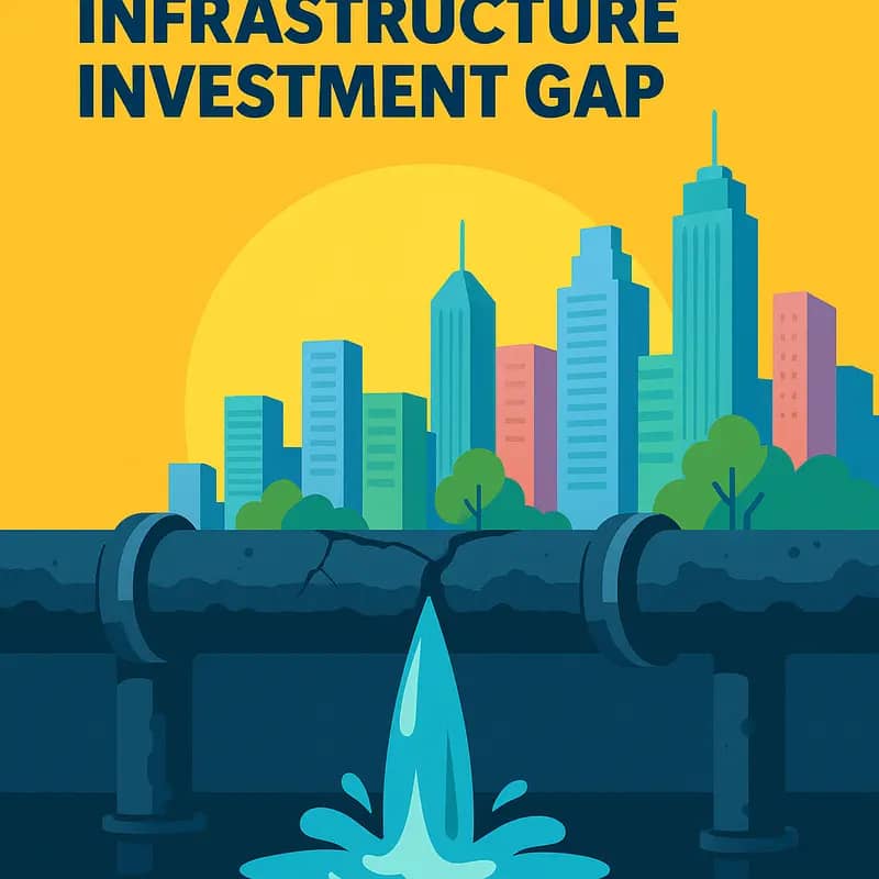 The growing divide between water infrastructure needs and available funding
