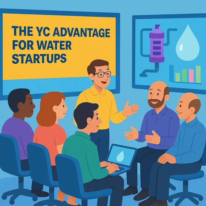 YC partners discussing water technology investment strategy
