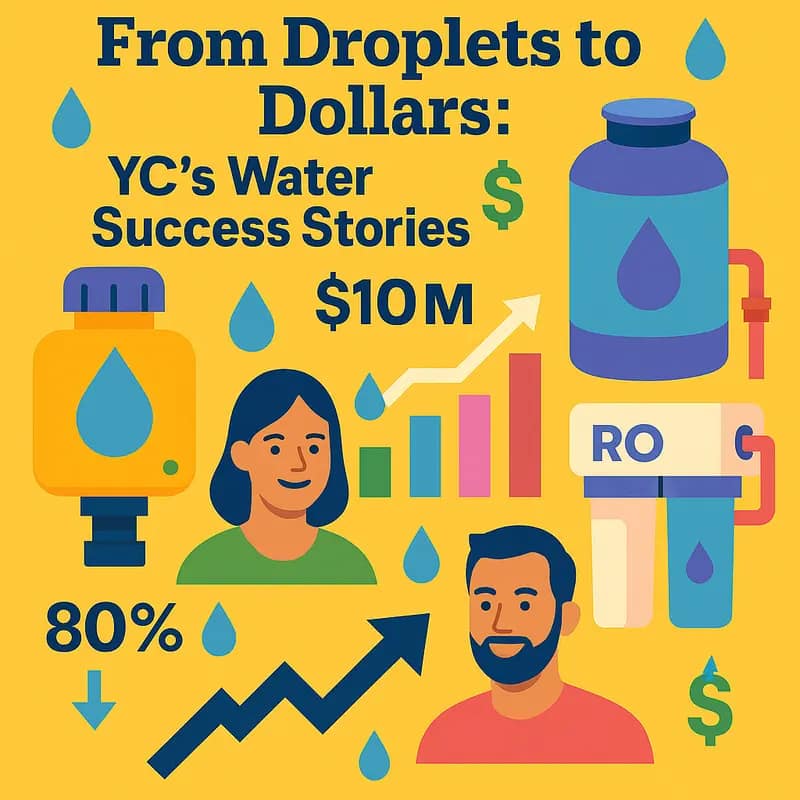 YC partners discussing water technology investment strategy