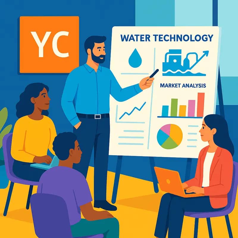 YC partners discussing water technology investment strategy