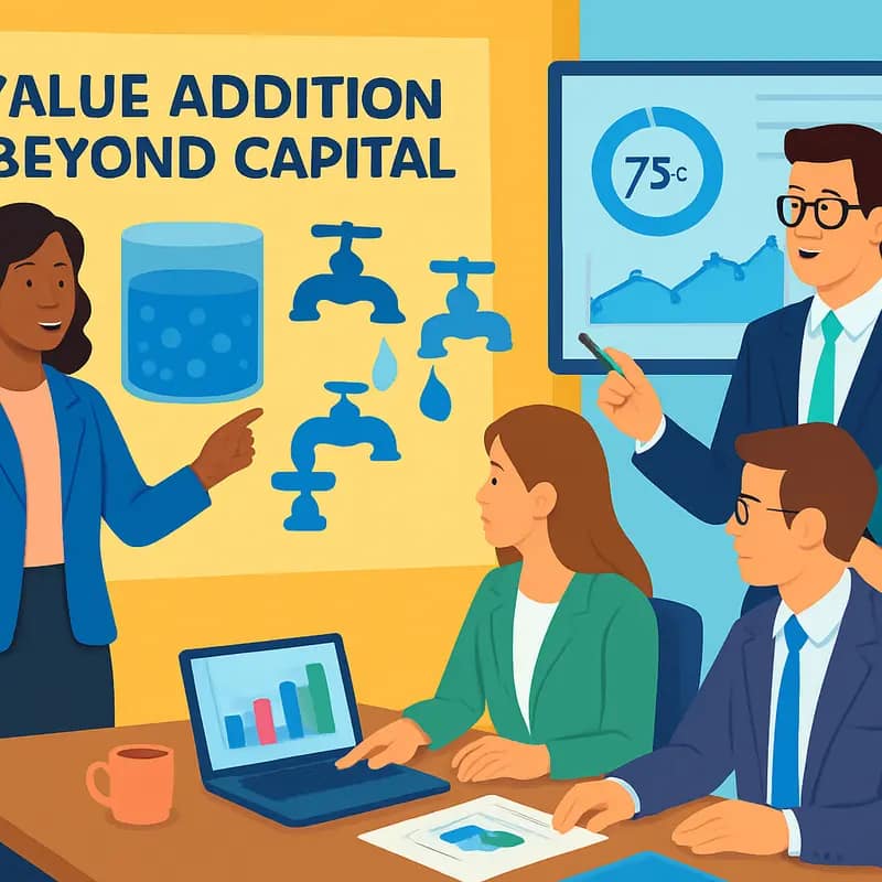 Access Capital’s investment team analyzing water technology opportunities