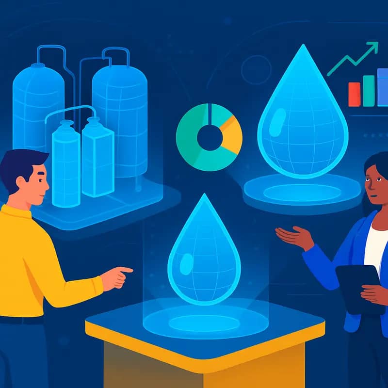 AQC Capital’s investment team analyzing water technology opportunities