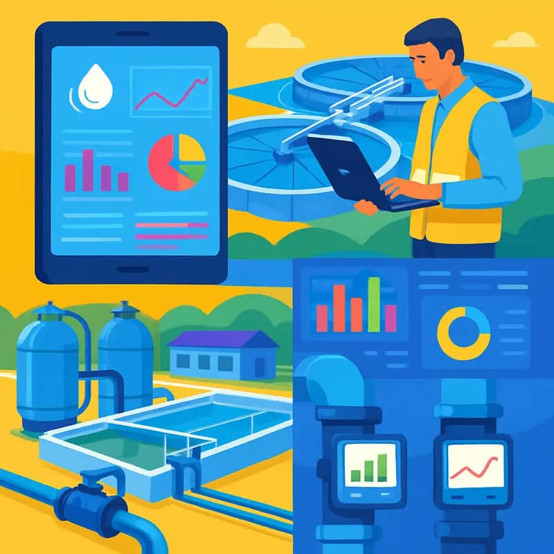 AQC Capital’s investment team analyzing water technology opportunities