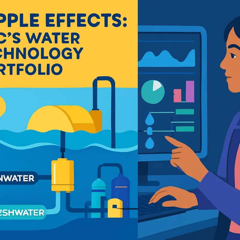 AQC Capital’s investment team analyzing water technology opportunities