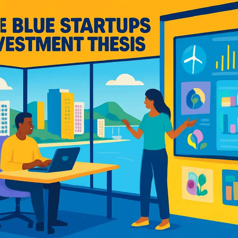 Blue Startups’ Honolulu headquarters overlooking the Pacific