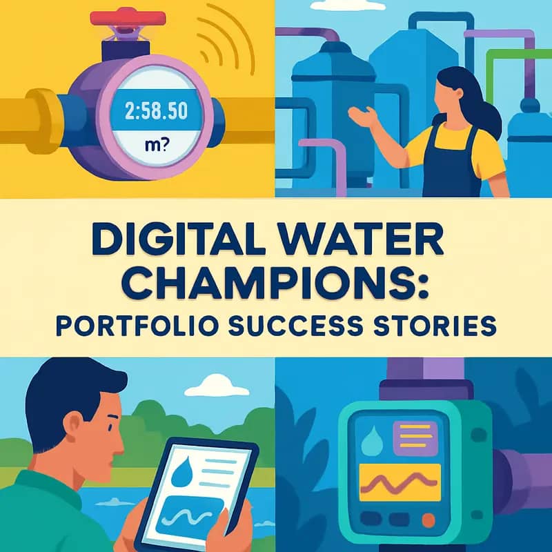 Digital transformation in water utility management