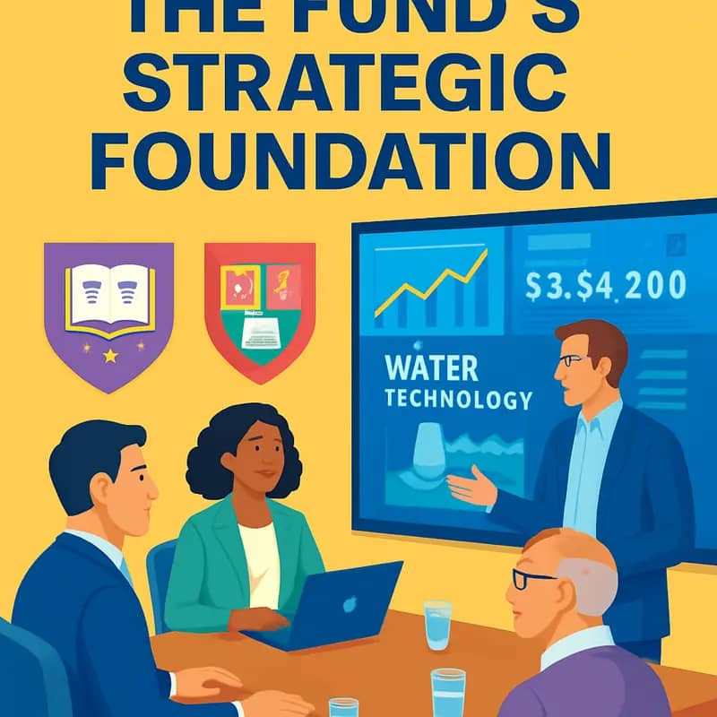 Fund managers and academics collaborating on water technology investments