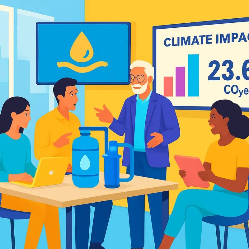 Carbon13’s venture builders collaborating on climate tech solutions