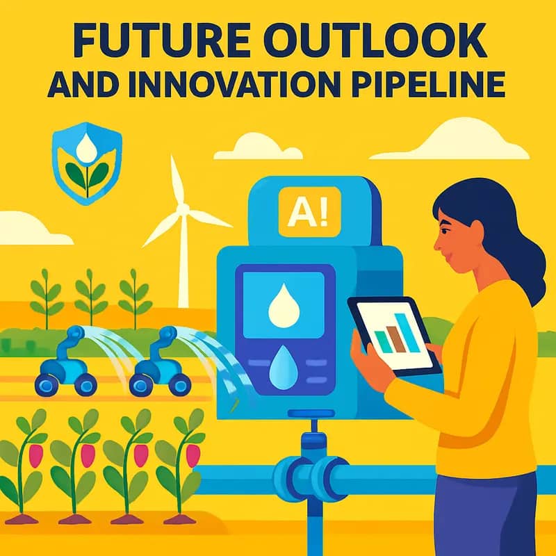 Advanced irrigation technology in action at a Cibus Fund portfolio company
