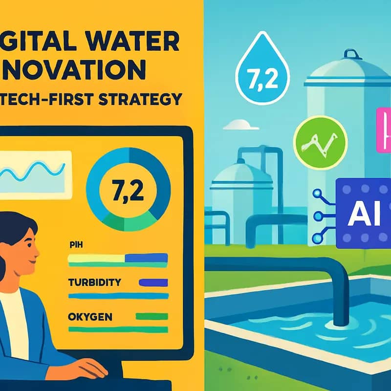 Rethink Impact’s leadership team analyzing water tech investment opportunities