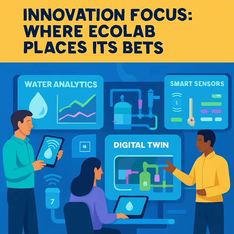 Ecolab’s strategic investment flows across different funding stages