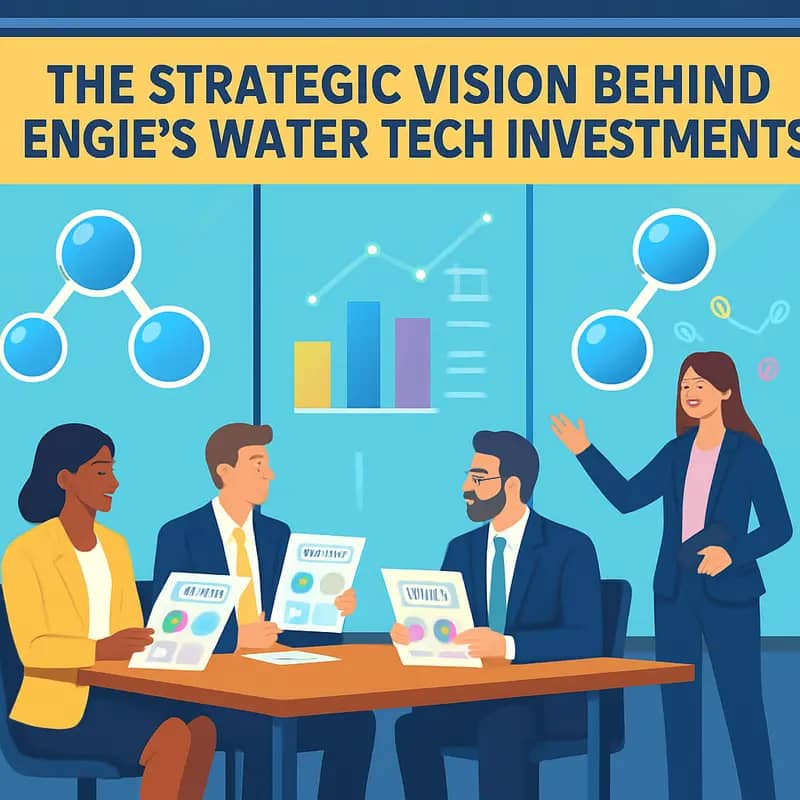 ENV’s investment team analyzing water technology opportunities