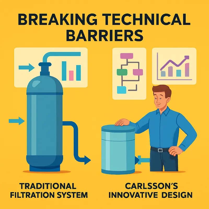 Peter Carlsson’s transition from EV batteries to sustainable water solutions